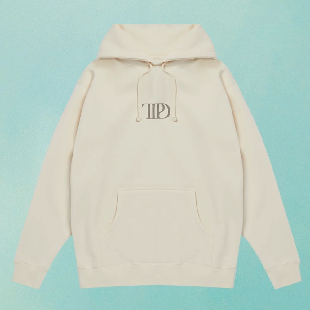 Taylor Swift TTPD the manuscript Cream Hoodie